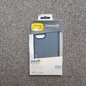OtterBox Commuter iPhone 16 Plus Case in Dark Blue